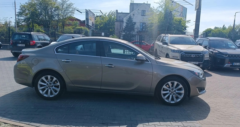 Opel Insignia cena 54900 przebieg: 126000, rok produkcji 2014 z Bieruń małe 211